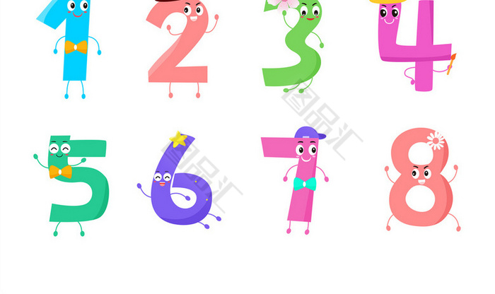 卡通数字设计图 广告设计中的视觉魔法